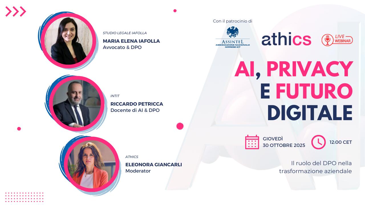 webinar athics ai privacy e futuro digitale webinar athics ai privacy e futuro digitale